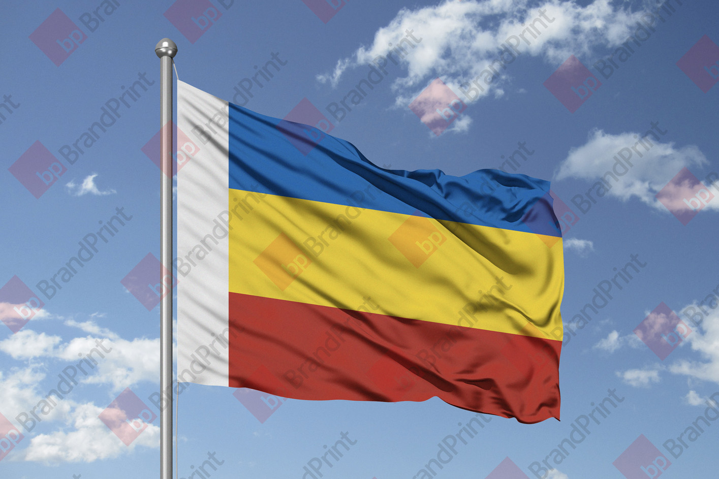 флаг Ростовской области